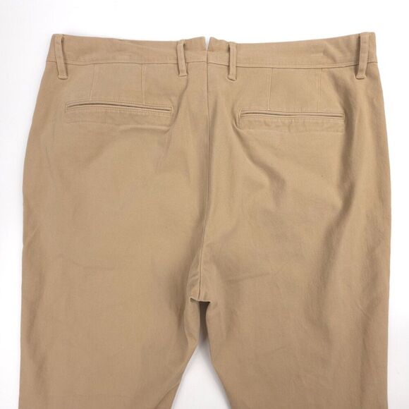 MOTT & BOW Everyday Twill Chino Charles Khaki Casual Pant Old Money Quiet Luxury - Picture 6 of 7